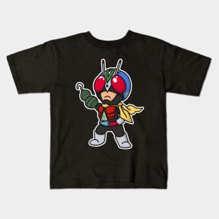 Riderman Chibi Style Kawaii Kids T-Shirt